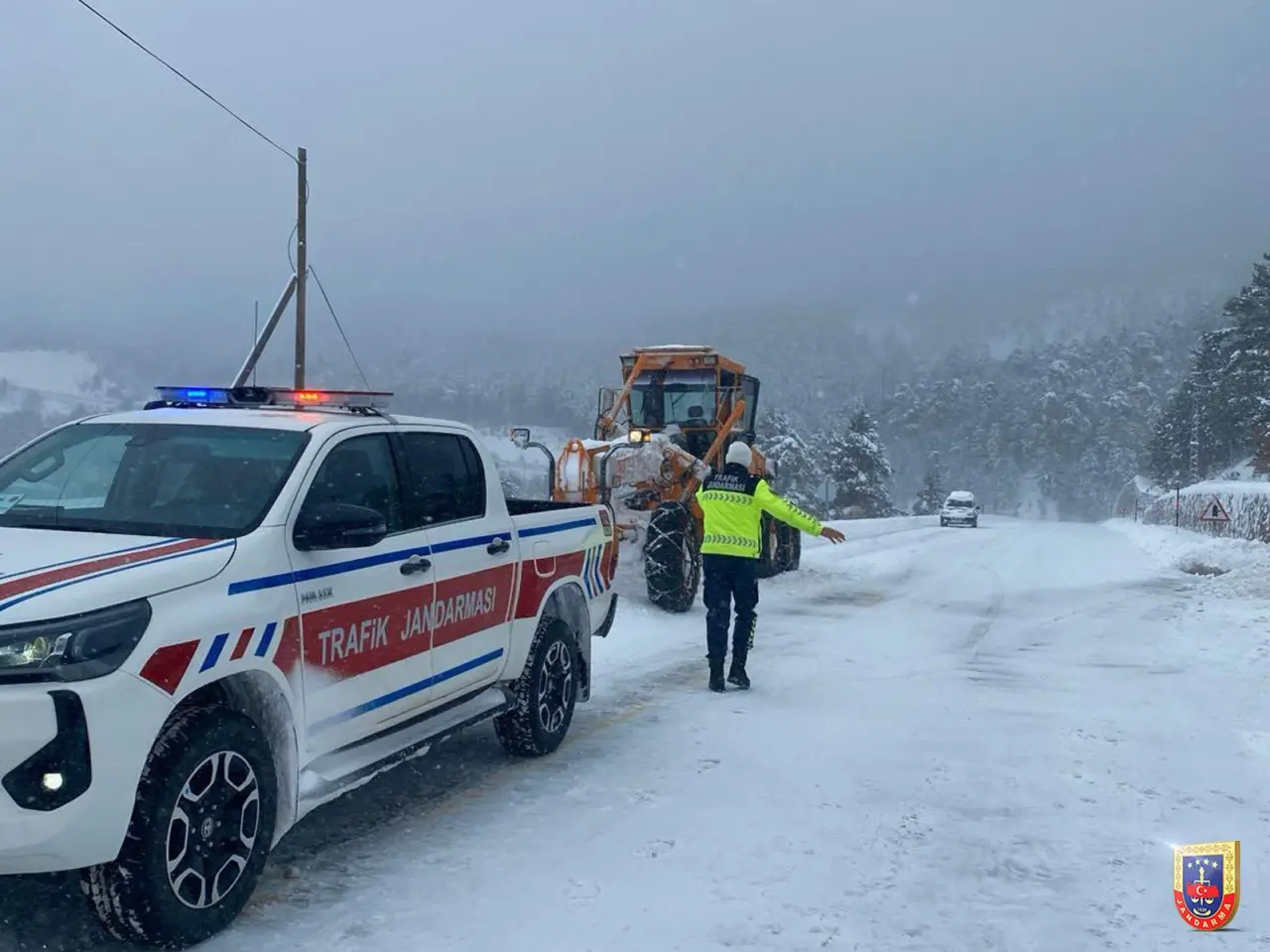 Malatya kar yağışı ve buzlu yollar