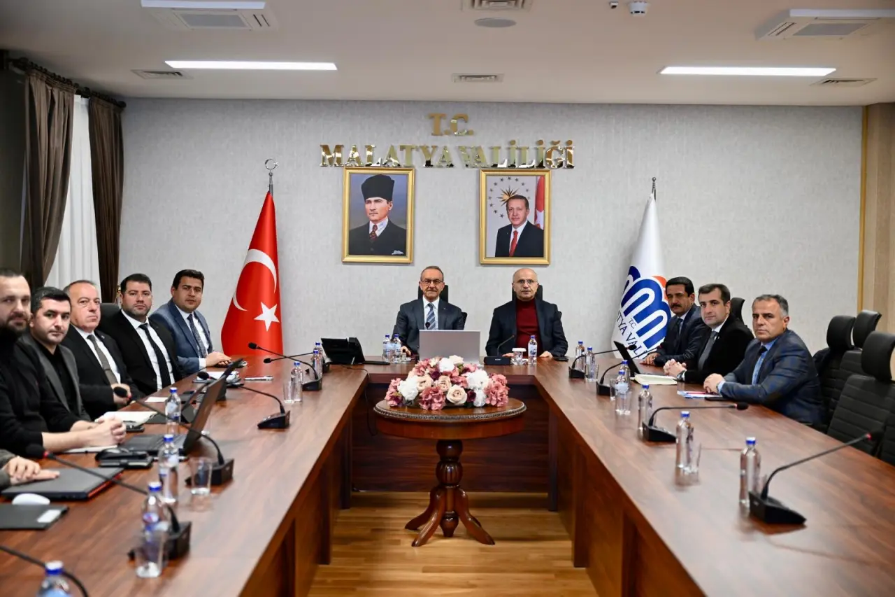 Malatya Valiliği rezerv alan istişare toplantısı