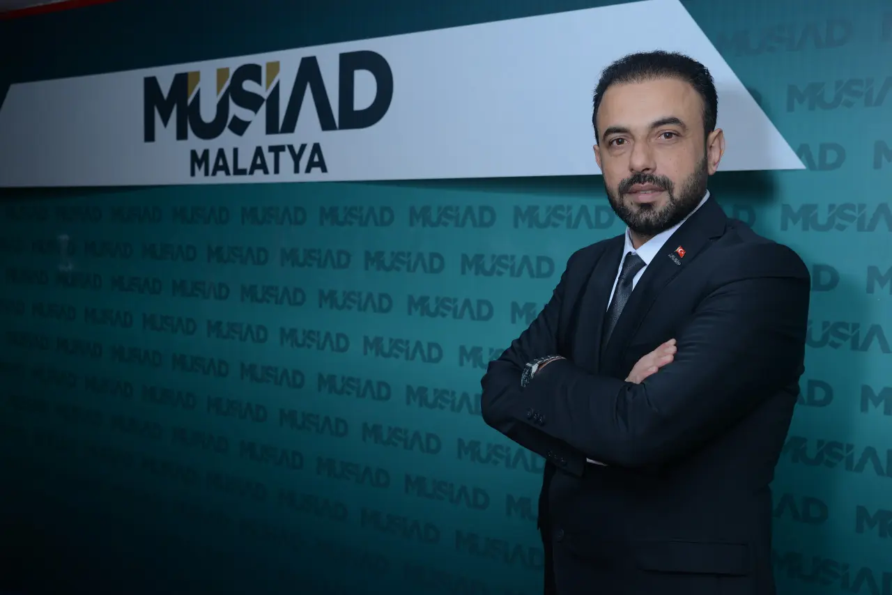 MÜSİAD Malatya Şube Başkanı Yunus Akçin basın açıklaması