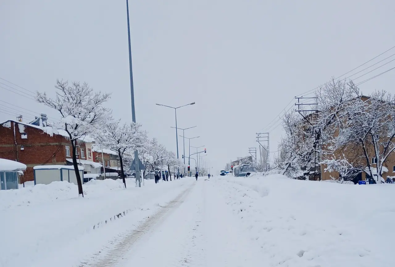 alatya ilçeleri kar yağışı yol durumu