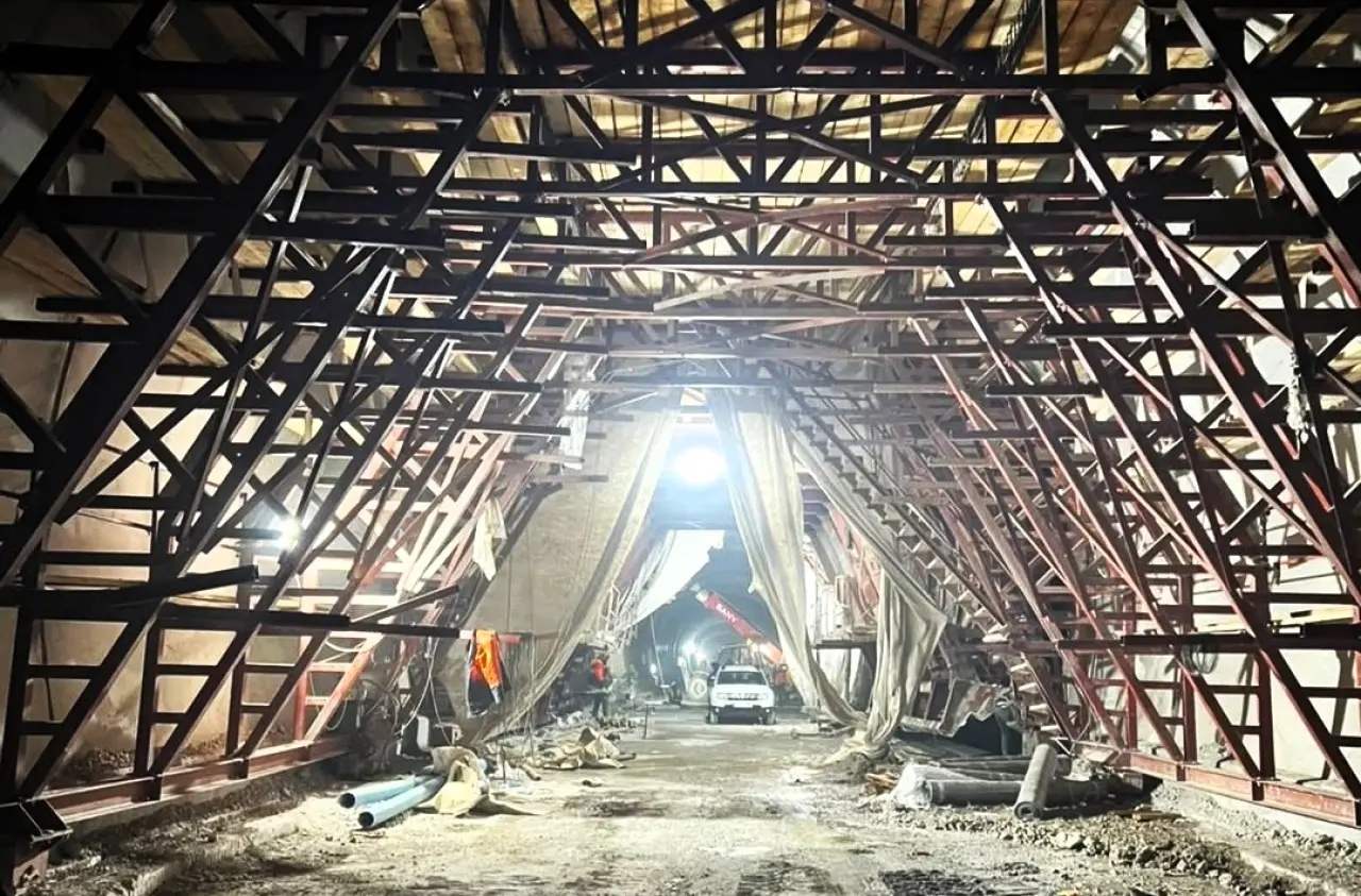 Erkenek Tüneli tadilat ve güçlendirme çalışması