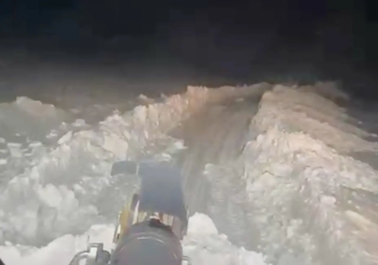 Darende karla mücadele kapalı yollar