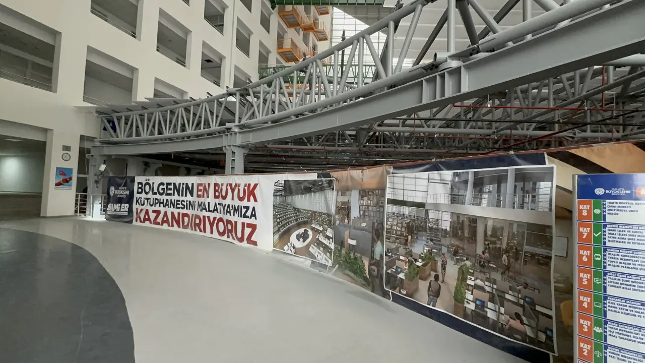 Malatya Büyükşehir Belediyesi yeni kütüphane projesi