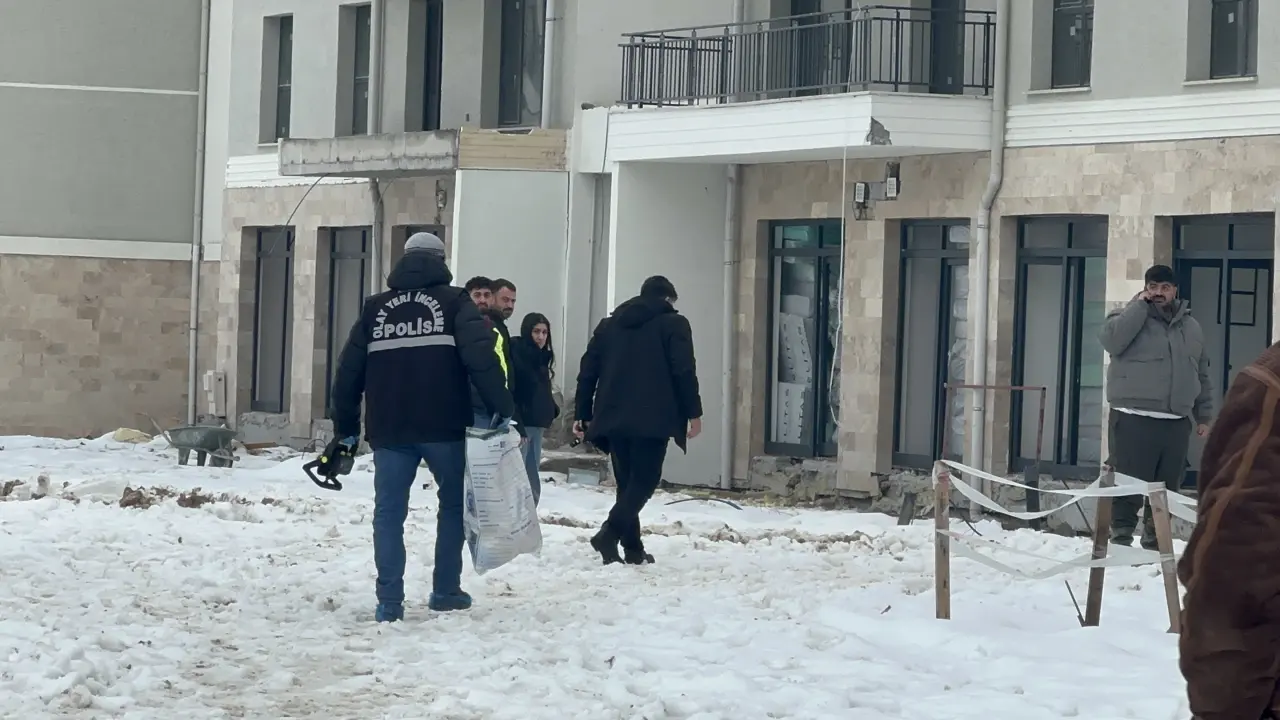 Malatya Battalgazi Taştepe TOKİ inşaatı olay yeri