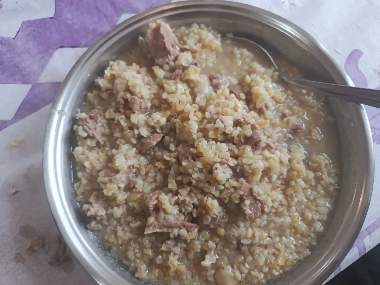 Darende Ilıca Mahallesi kış yarı etkinliği yemek