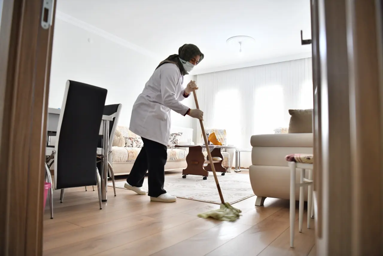 Yeşilyurt Belediyesi Baştacı Projesi ev temizliği