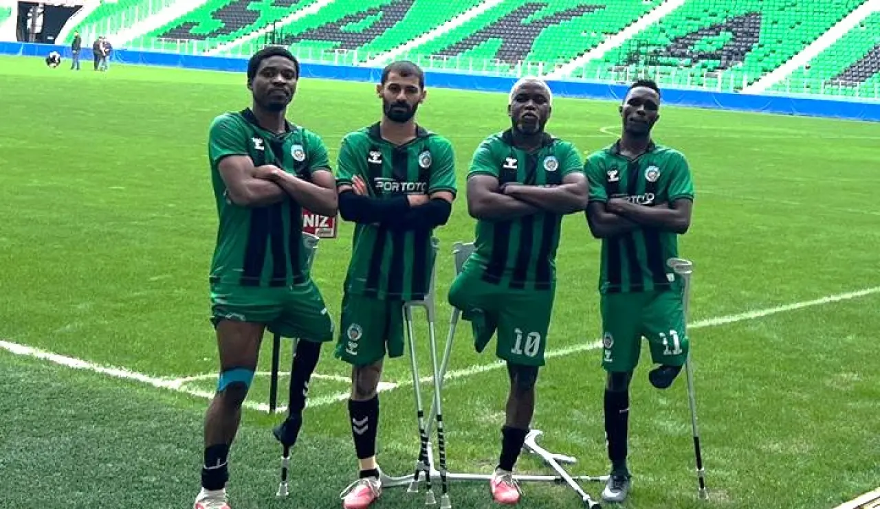 Malatya Büyükşehir Belediyesi Ampute Futbol Takımı maç kadrosu