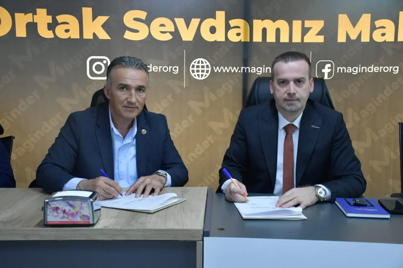 MAGİNDER ve Hekimhan Muhtarlar Derneği protokol imza töreni
