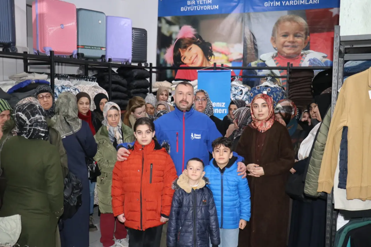 Malatya Deniz Feneri ve Yetimler Kervanı yardım dağıtımı