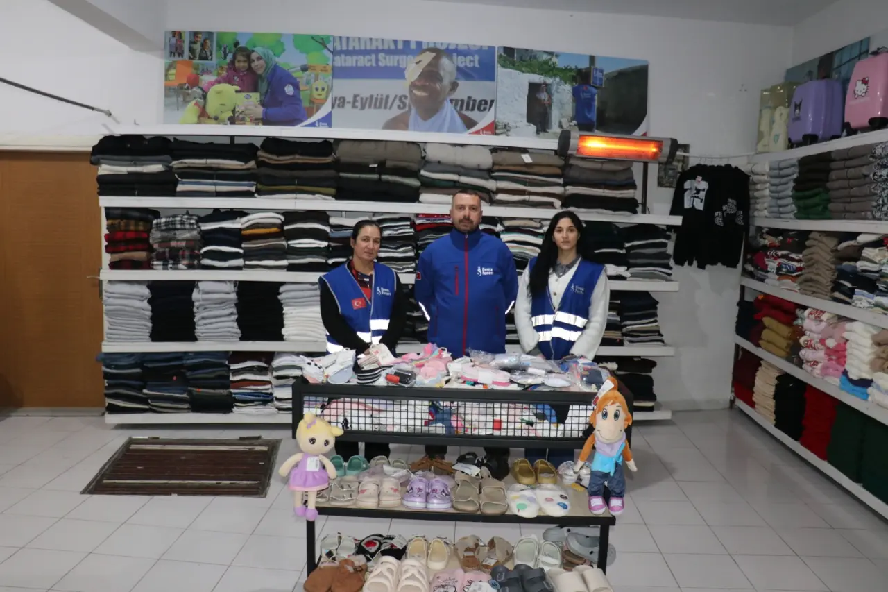 Tülay Geçen Ayaz ve Mustafa Keser yardım organizasyonu