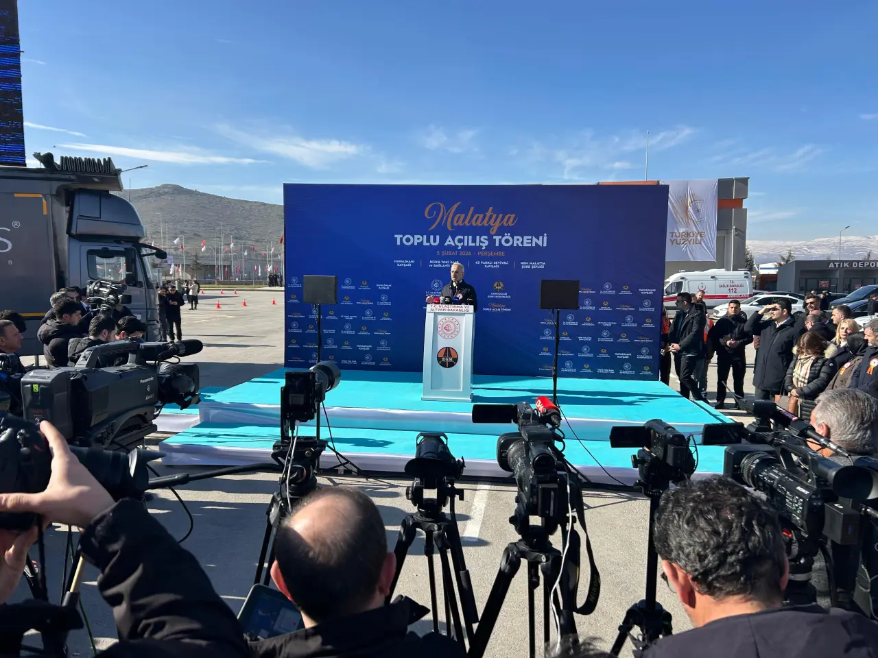 Bakan Abdulkadir Uraloğlu Malatya toplu açılış töreni