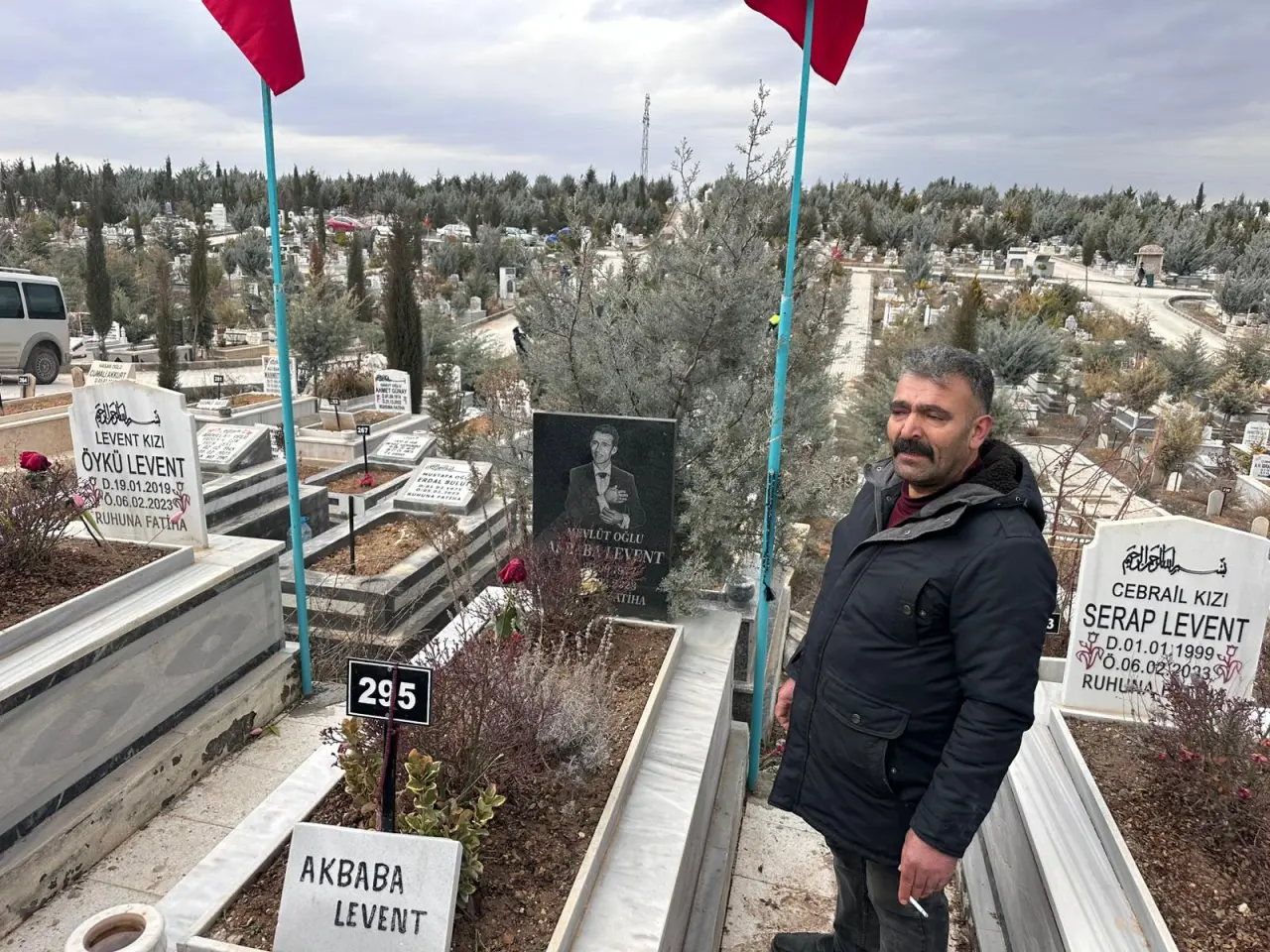 Malatya Şehir Mezarlığı deprem şehitliği anma