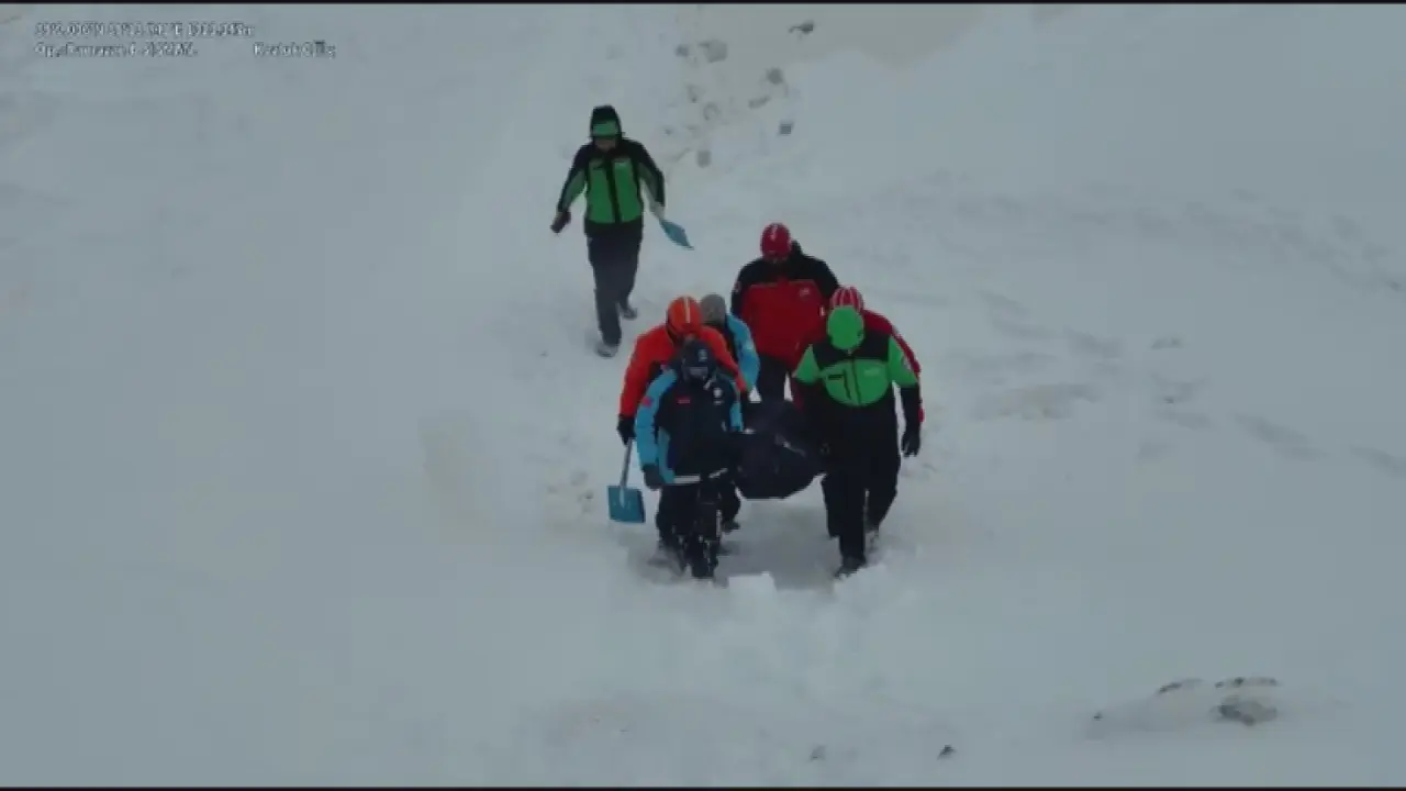 Malatya çığ tatbikatı arama kurtarma
