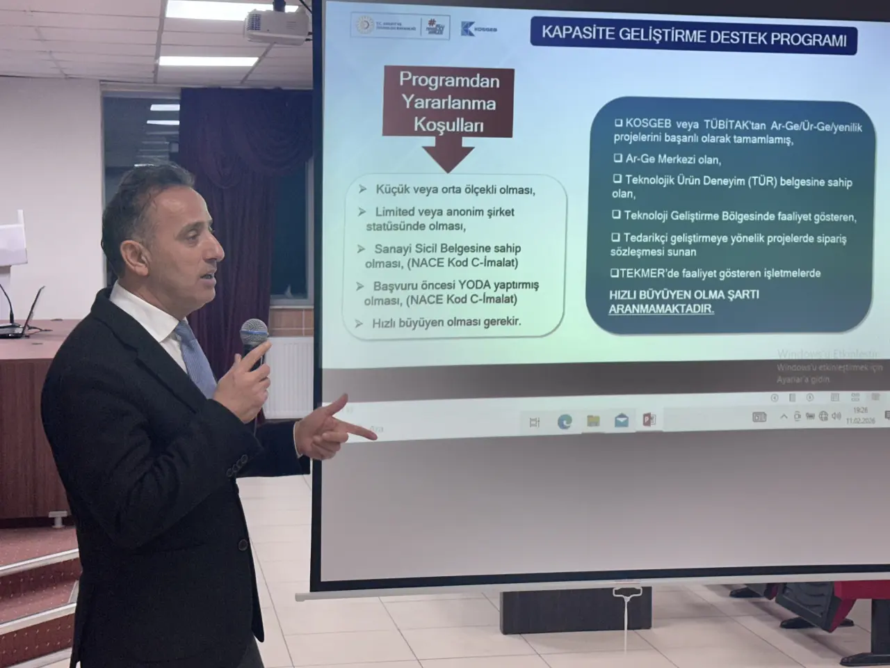 MÜSİAD Malatya KOSGEB bilgilendirme toplantısı