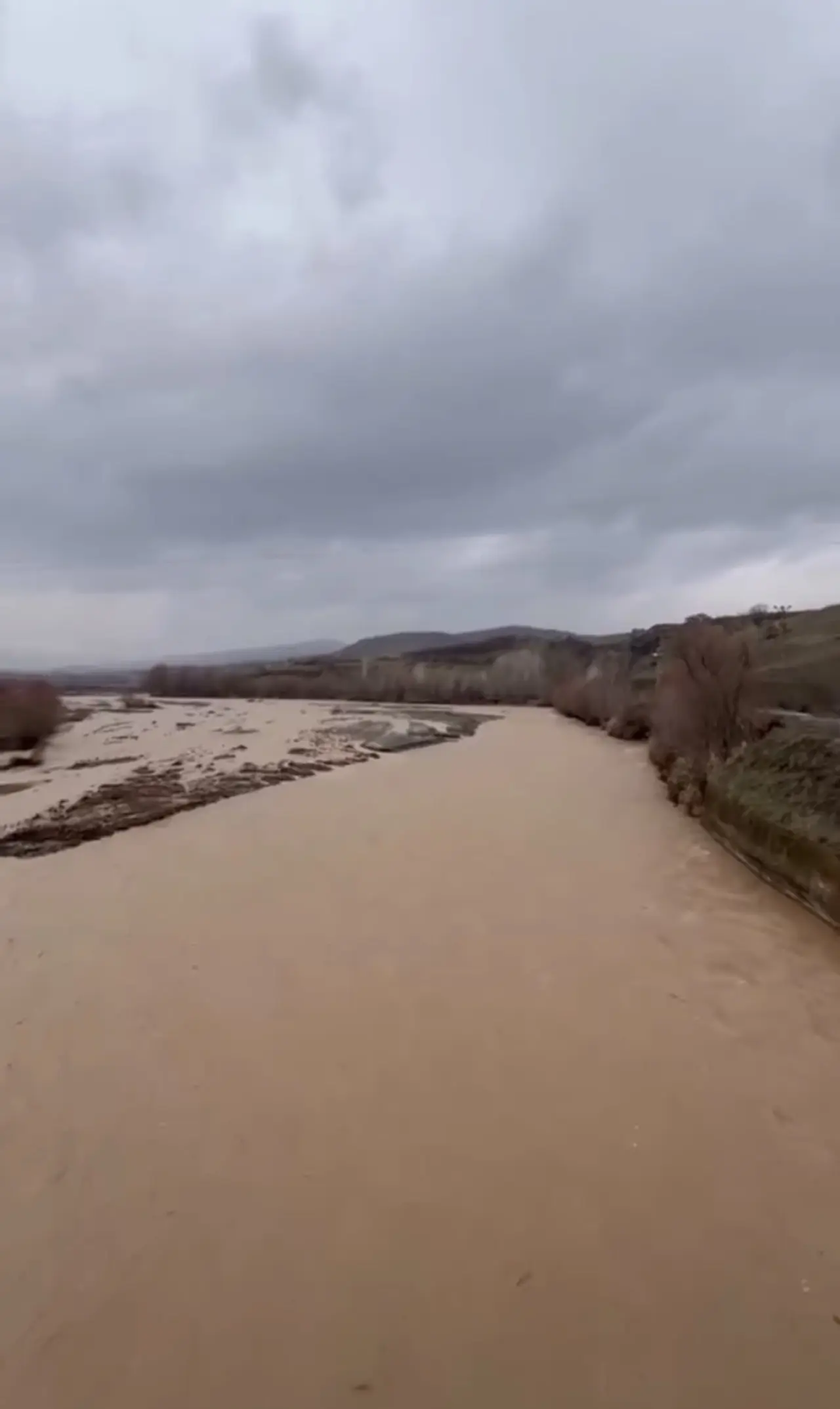 Malatya dereleri coştu Pütürge Şiro Çayı