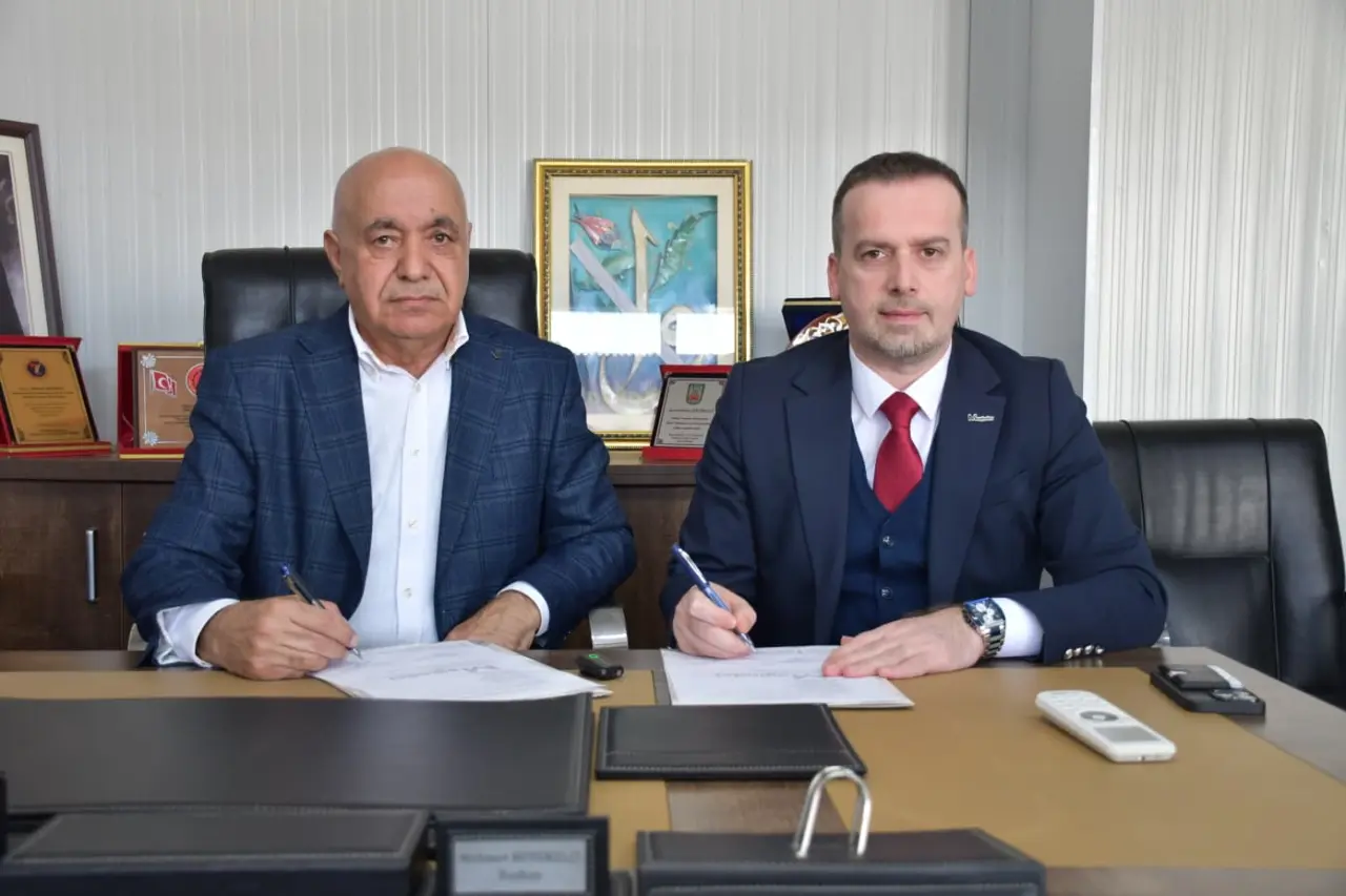 Salih Karademir ve Mehmet Büyükelçi ziyareti