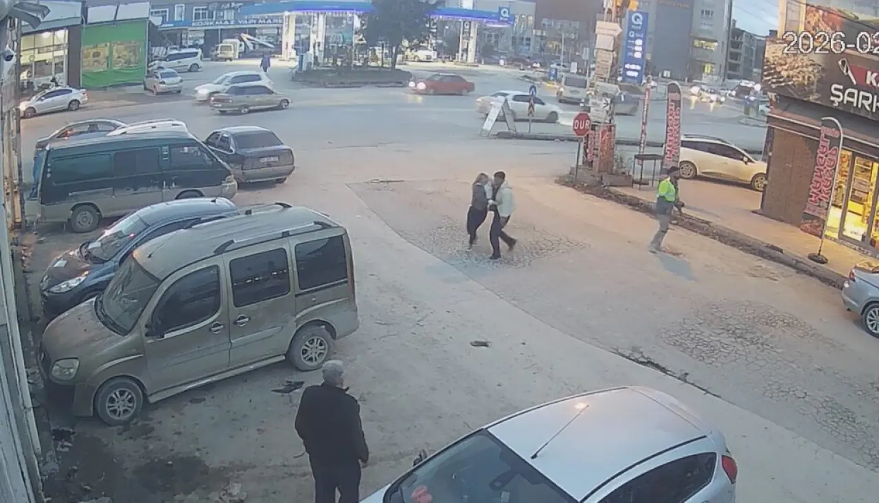 Malatya Çavuşoğlu kadına şiddet güvenlik kamerası