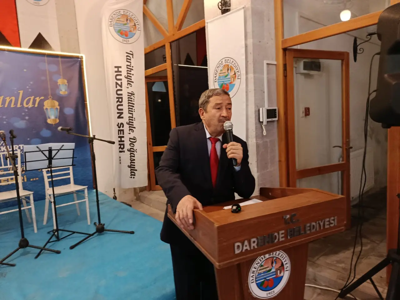 Darende Belediyesi şehit aileleri ve gaziler iftar programı