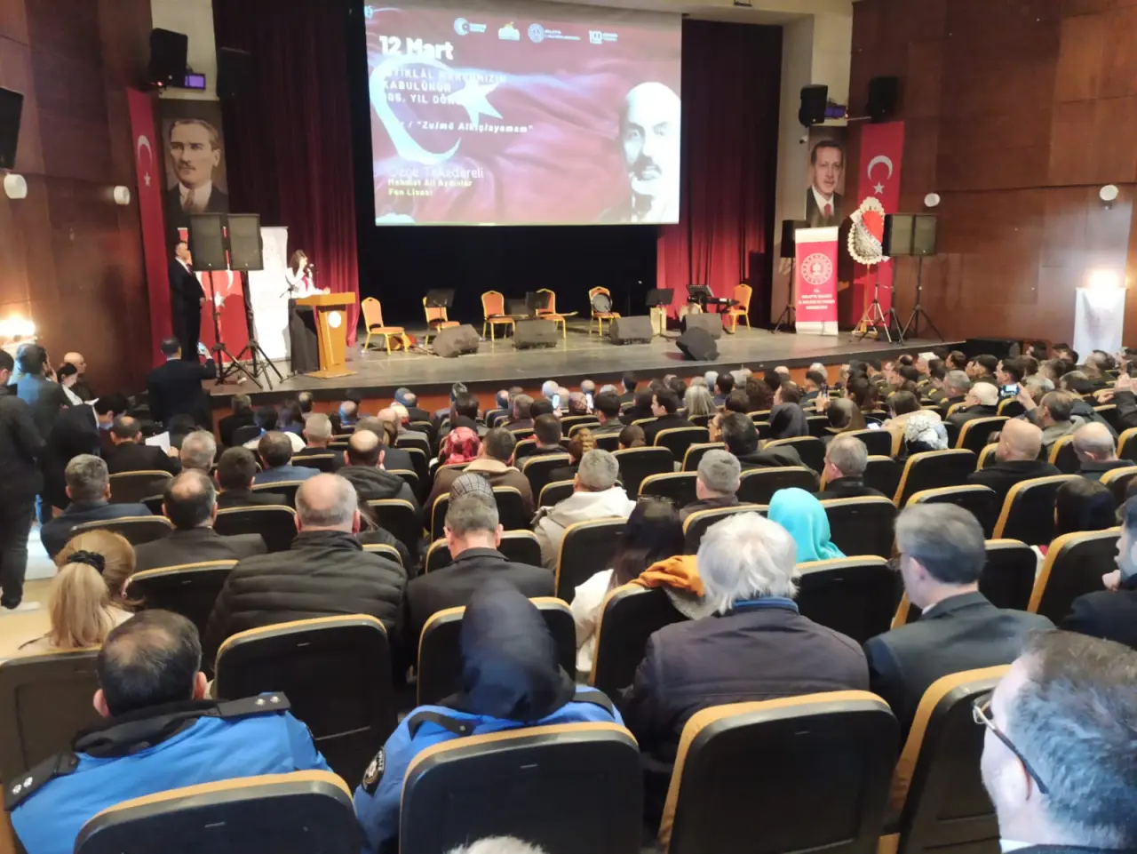 Malatya İstiklal Marşı kabulü ve Mehmet Akif Ersoy'u anma programı