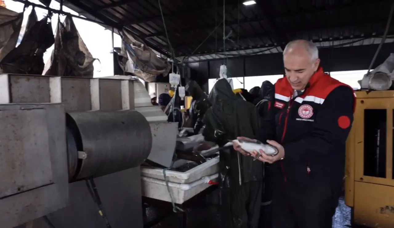 Malatya Tarım ve Orman Müdürü Osman Akar'ın Karakaya Barajı alabalık üretim kapasitesi ve su ürünleri denetimleri açıklaması.